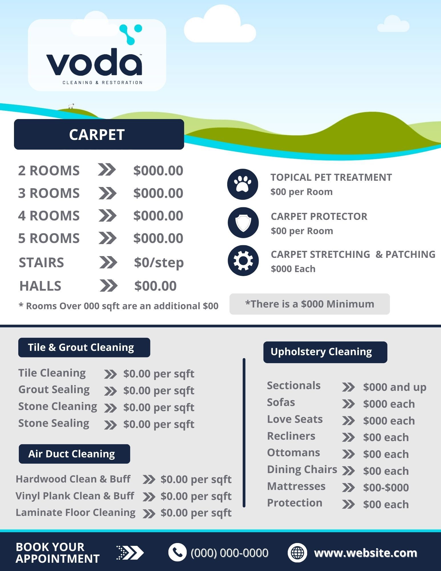 Pricing Guide Before Template 1